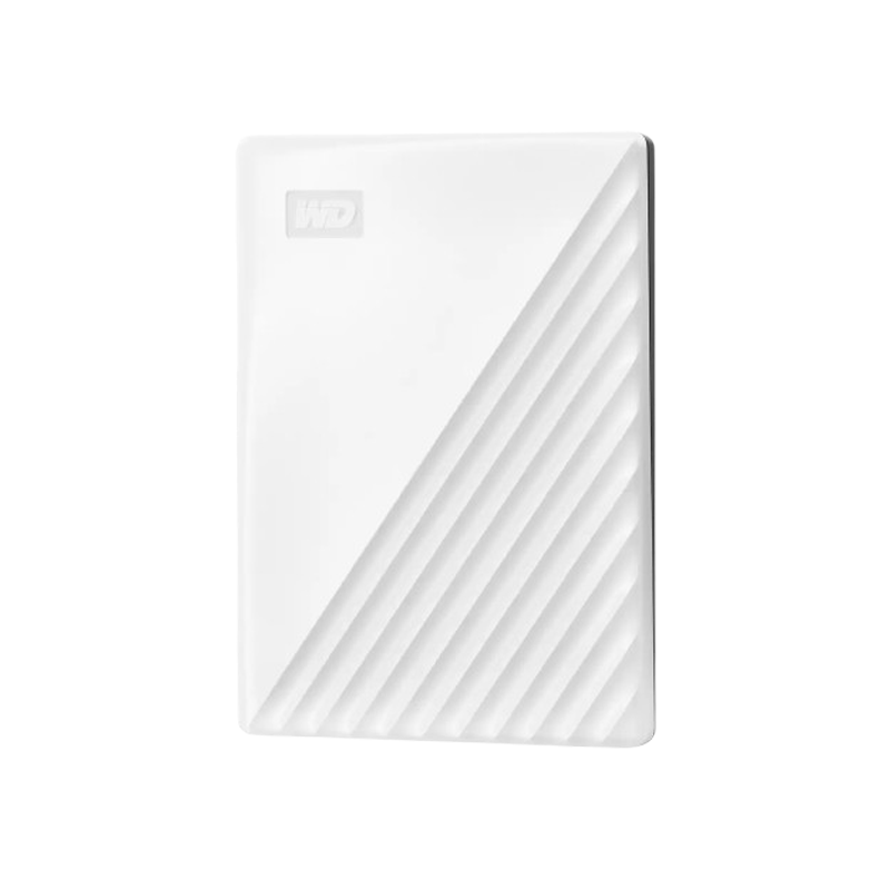 Ổ cứng gắn ngoài WD My Passport 2.5'' 1TB USB3.2 - WDBYVG0010BWT-WESN, màu trắng
