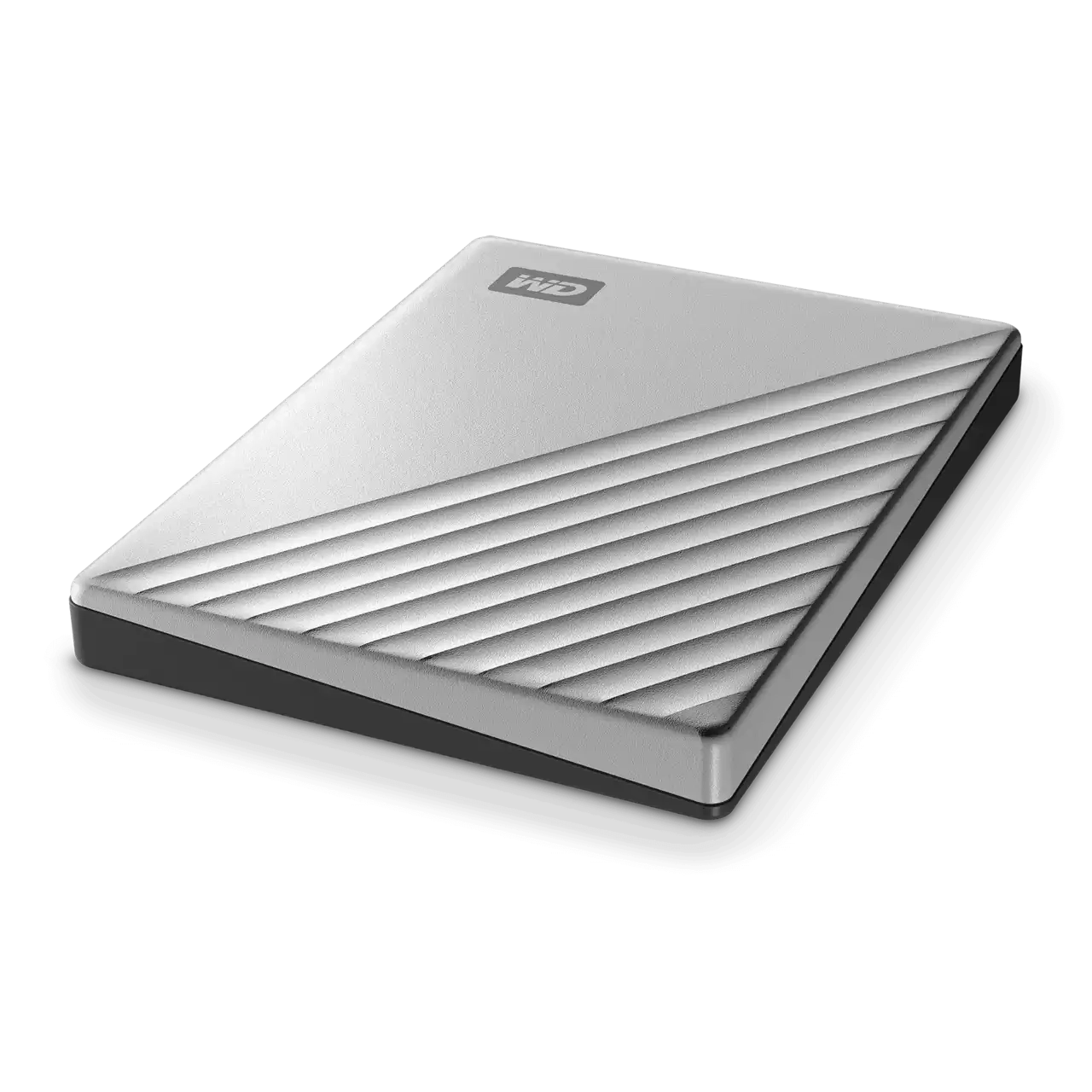 Ổ cứng gắn ngoài WD My PassPort Ultra Silver 2.5 2TB USB Type C - WDBC3C0020BSL-WESN, màu bạc