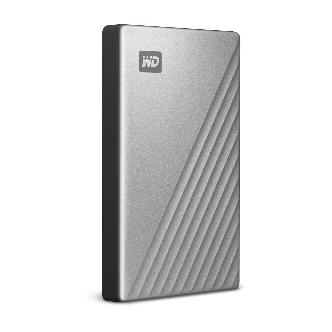 Ổ cứng gắn ngoài WD My PassPort Ultra Silver 2.5 2TB USB Type C - WDBC3C0020BSL-WESN, màu bạc
