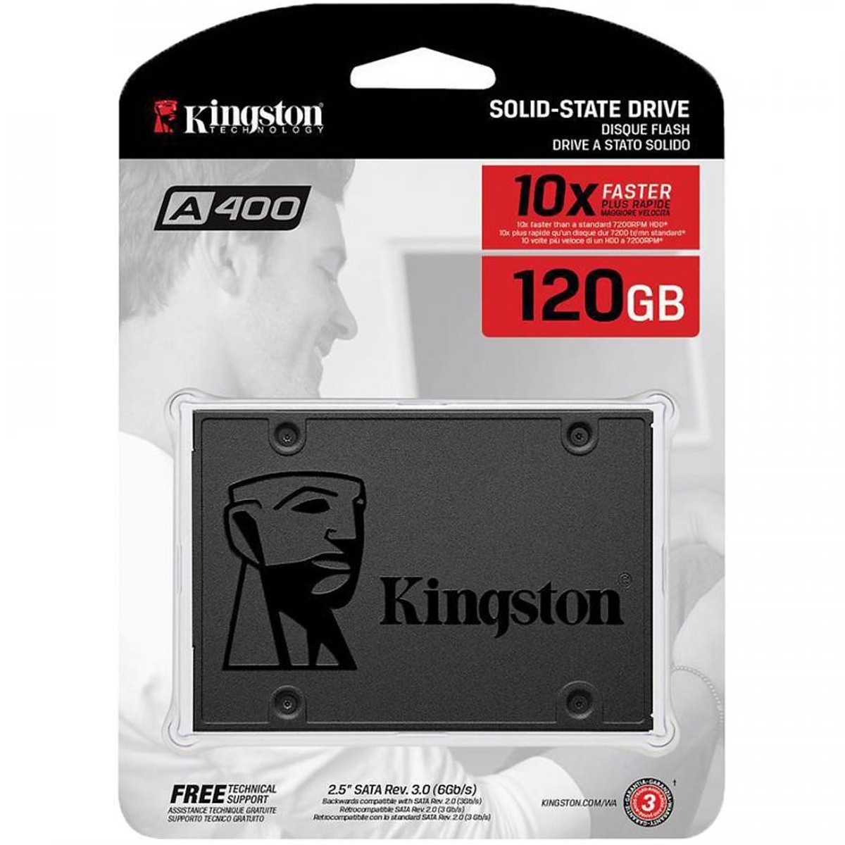 Ổ cứng SSD Kingston A400 SATA III 960GB SA400S37/960G