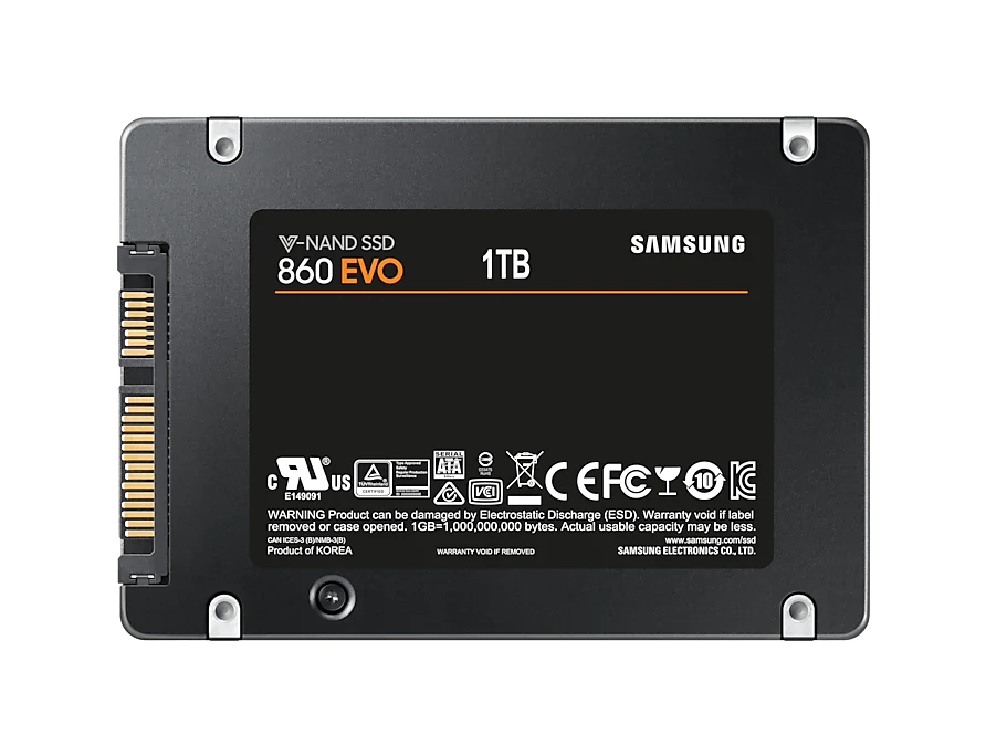 Ổ Cứng SSD Samsung 860 EVO 1TB 2.5 inch SATA III MZ-76E1T0BW