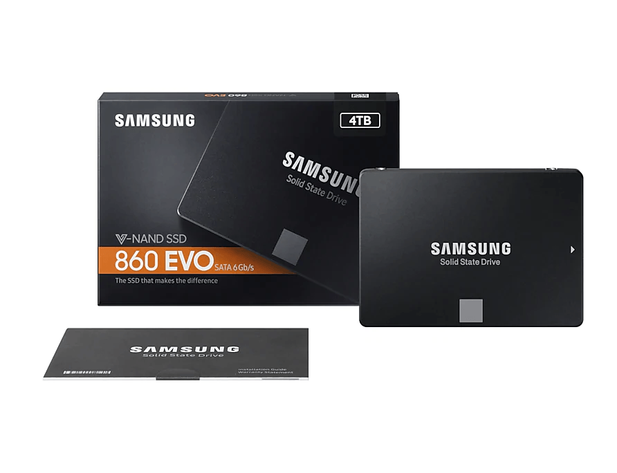 Ổ Cứng SSD Samsung 860 EVO 4TB 2.5 inch SATA III MZ-76E4T0BW