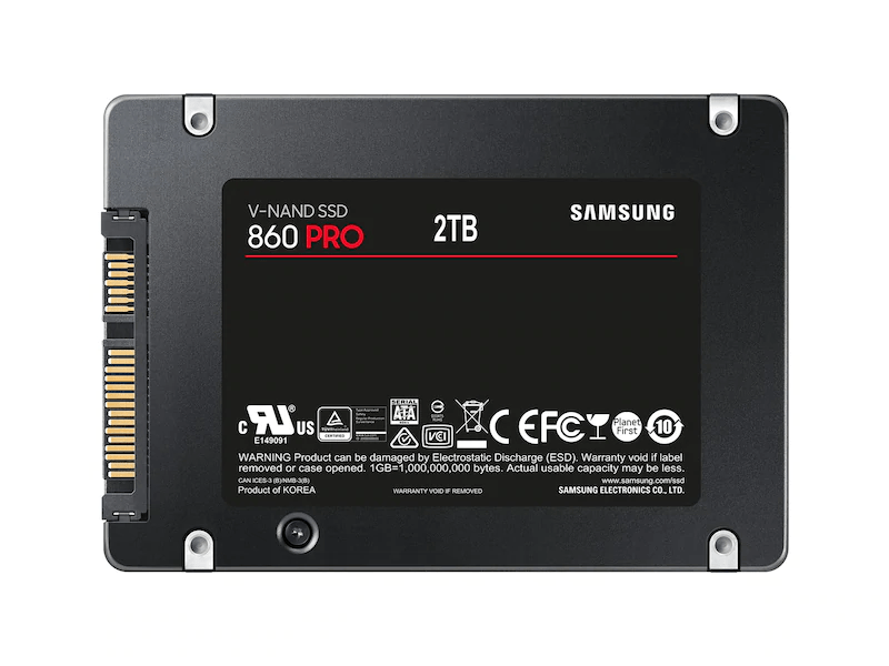 Ổ Cứng SSD Samsung 860 Pro MZ-76P2T0BW 2TB Sata III 2.5 inch