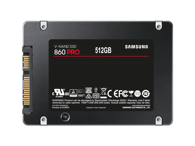 Ổ Cứng SSD Samsung 860 Pro MZ-76P512BW 512GB Sata III 2.5 inch