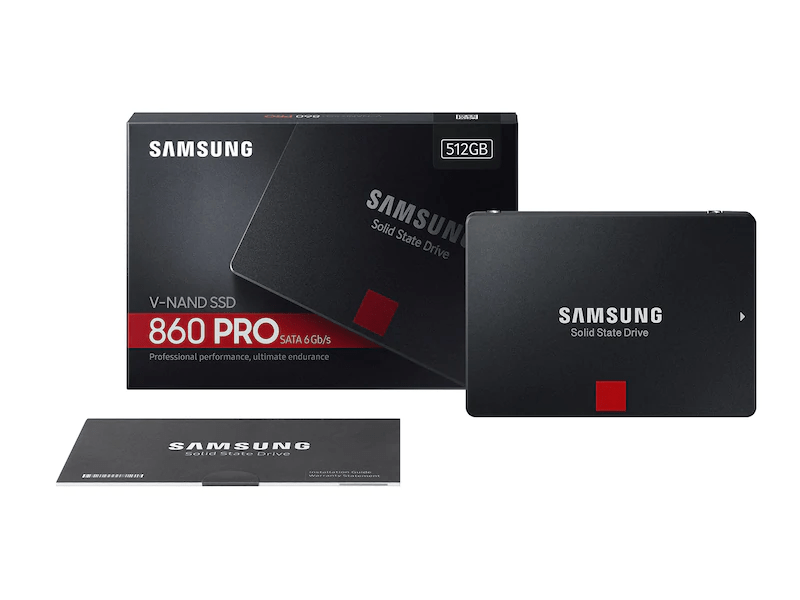 Ổ Cứng SSD Samsung 860 Pro MZ-76P512BW 512GB Sata III 2.5 inch