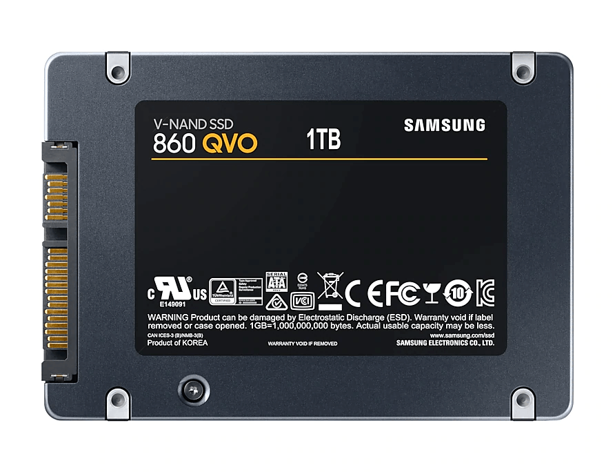 Ổ Cứng SSD Samsung 860 Qvo 1TB 2.5 inch SATA III MZ-76Q1T0BW