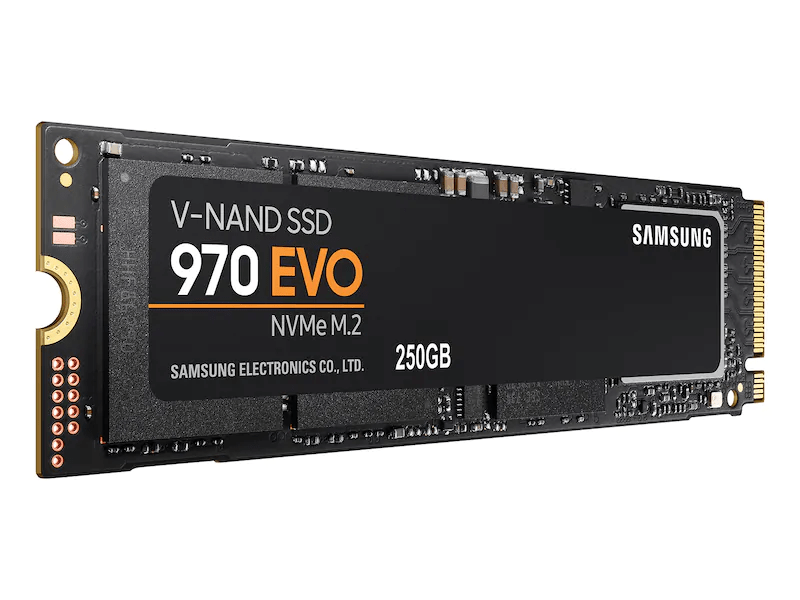 Ổ Cứng SSD SAMSUNG 970 EVO 250GB NVMe M.2 MZ-V7E250BW