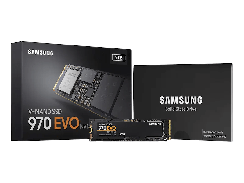 Ổ Cứng SSD SAMSUNG 970 EVO 2TB NVMe M.2 MZ-V7E2T0BW