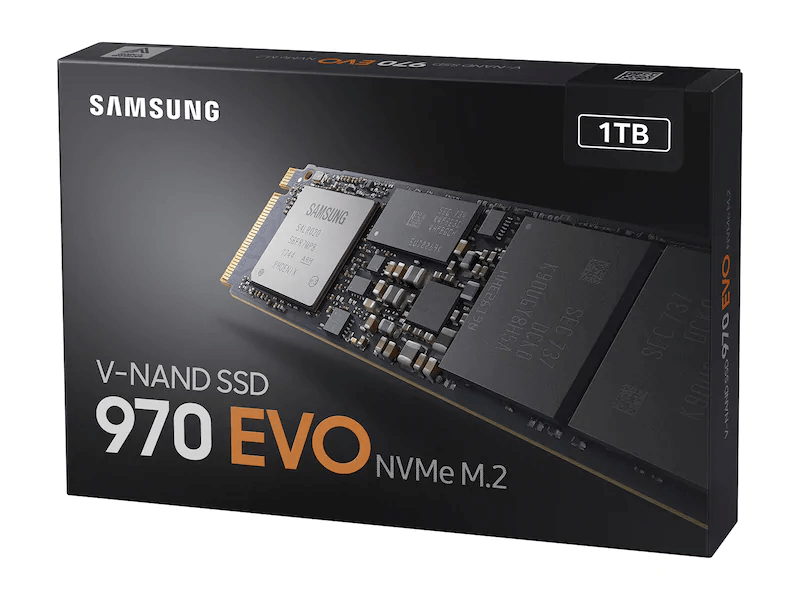 Ổ Cứng SSD SAMSUNG 970 EVO 1TB NVMe M.2 MZ-V7E1T0BW