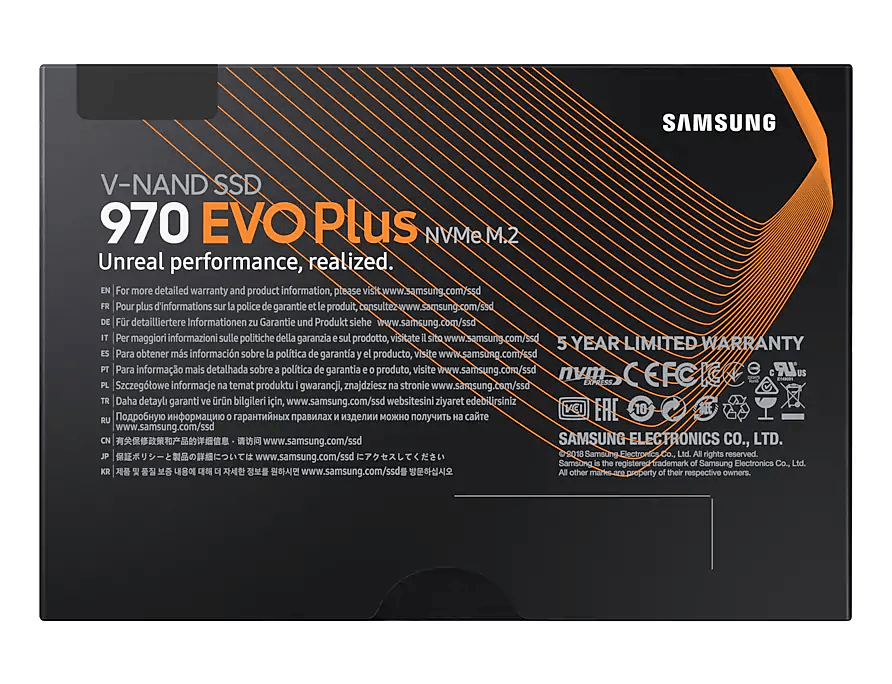Ổ Cứ́ng SSD Samsung 970 EVO PLUS 250GB M2 2280 PCIe NVMe MZ- V7S250BW
