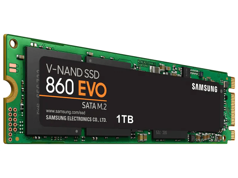 Ổ Cứng SSD Sata III M.2 2280 1TB Samsung 860 Evo MZ-N6E1T0BW