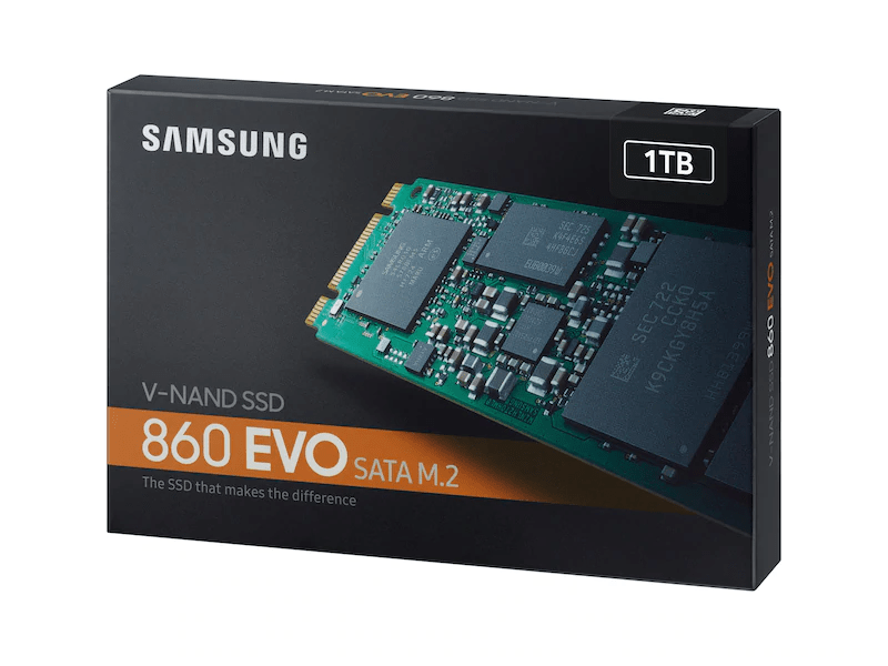 Ổ Cứng SSD Sata III M.2 2280 1TB Samsung 860 Evo MZ-N6E1T0BW