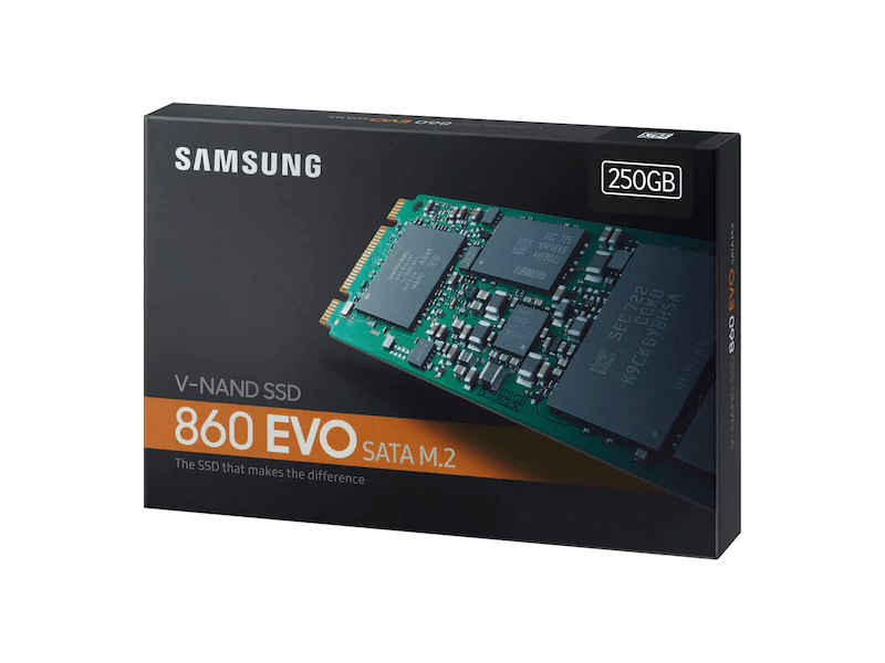 Ổ Cứng SSD Sata III M.2 2280 250GB Samsung 860 Evo MZ-N6E250BW
