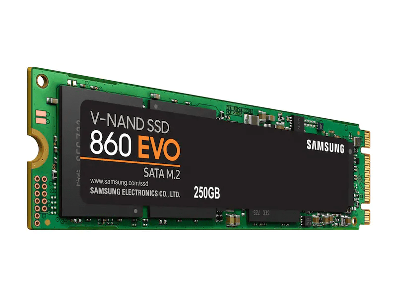 Ổ Cứng SSD Sata III M.2 2280 250GB Samsung 860 Evo MZ-N6E250BW