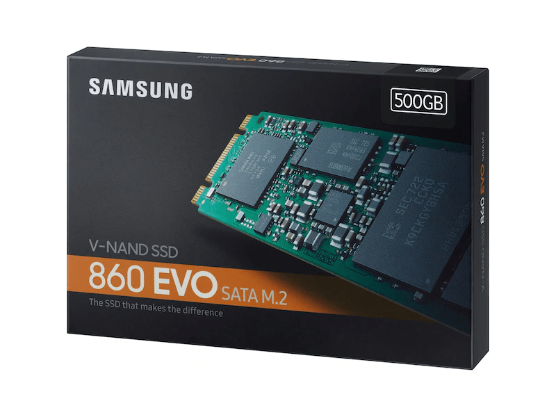 Ổ Cứng SSD Sata III M.2 2280 500GB Samsung 860 Evo MZ-N6E500BW