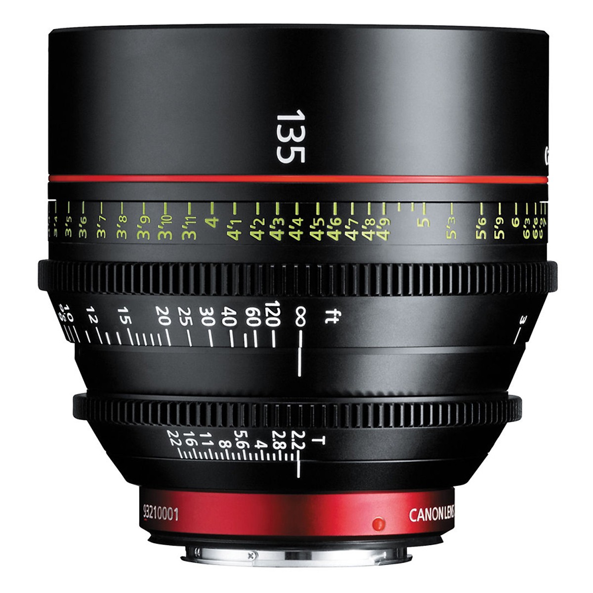 Ống kính Canon CN-E135mm T2.2 L (Hàng chính hãng LBM)