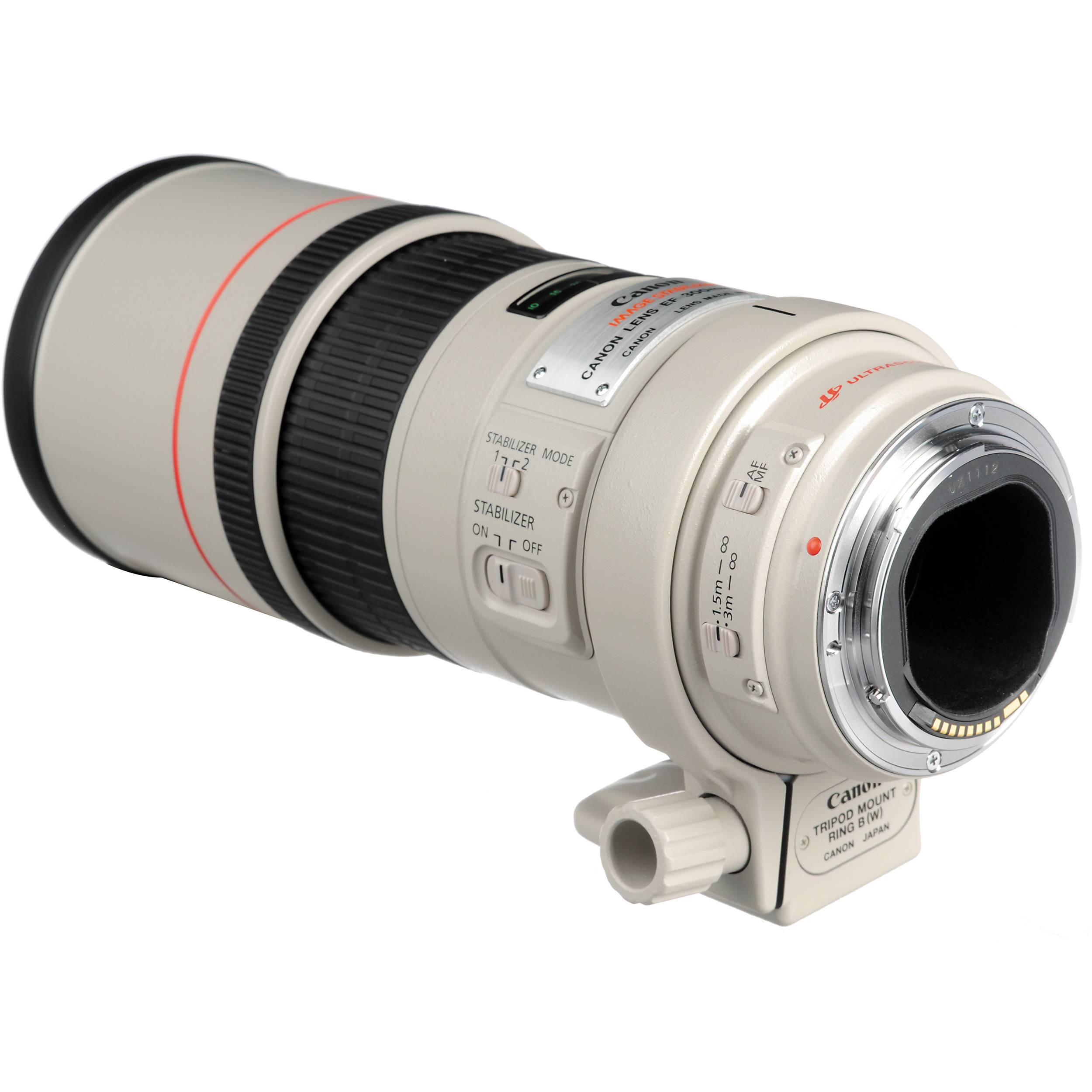 Ống kính Canon EF300mm f/4L IS USM (Hàng chính hãng LBM)