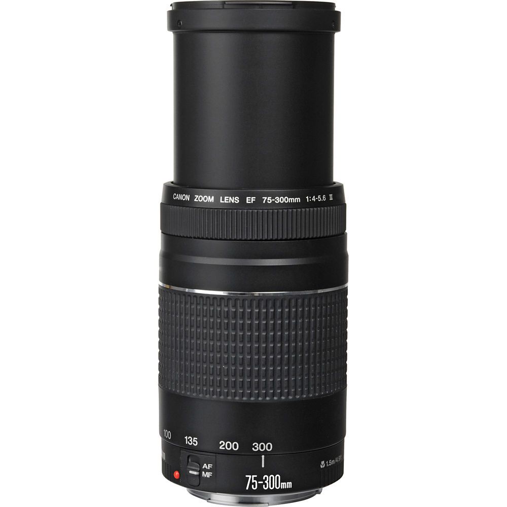 Ống kính Canon EF75-300mm f/4-5.6 III USM (Hàng chính hãng LBM)