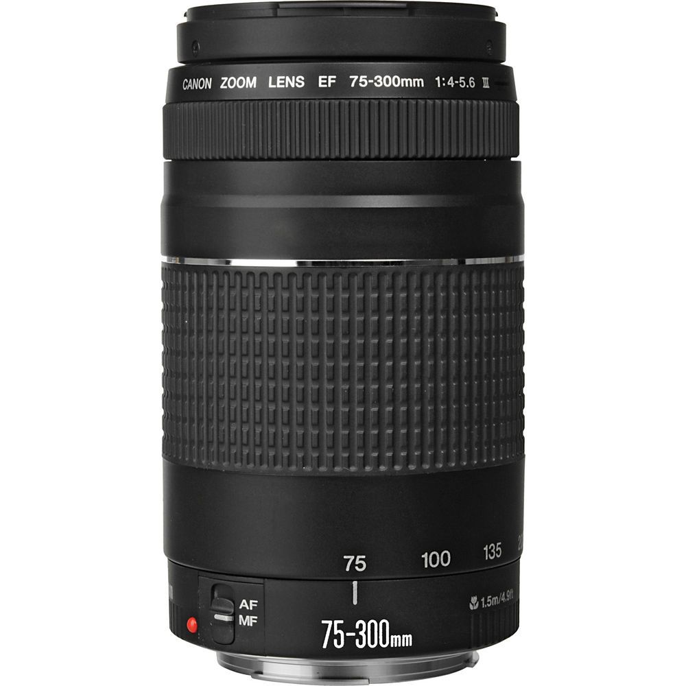 Ống kính Canon EF75-300mm f/4-5.6 III USM (Hàng chính hãng LBM)