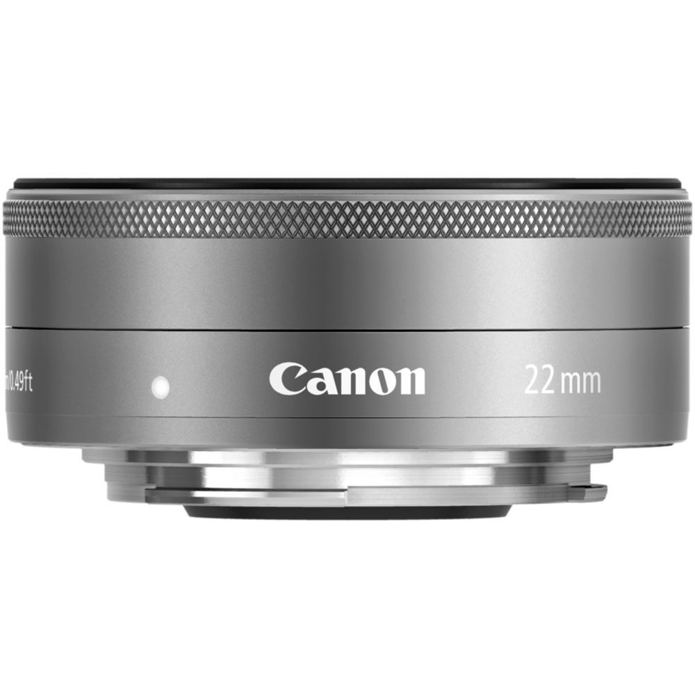 Ống kính Canon EF-M22mm f/2 STM silver (Hàng chính hãng LBM)