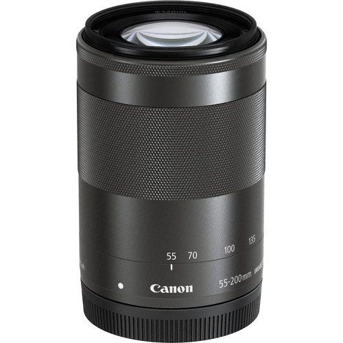Ống kính Canon EF-M55-200mm f/4.5-6.3 IS STM (Hàng chính hãng LBM)