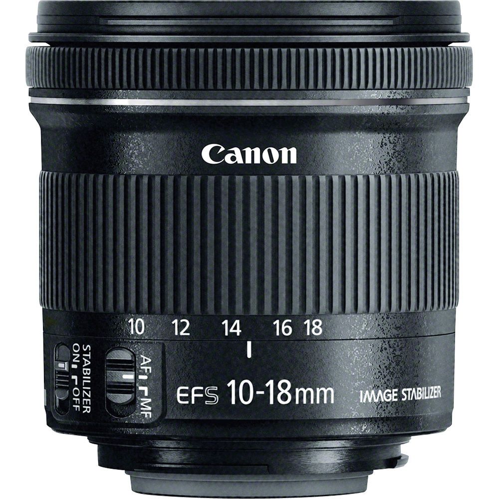 Ống kính Canon EF-S10-18mm f/4.5-5.6 IS STM (Hàng chính hãng LBM)