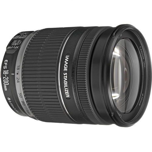 Ống kính Canon EF-S18-200 3.5-5.6 IS (Hàng chính hãng LBM)