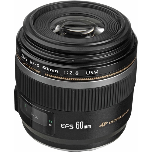 Ống kính Canon EF-S60mm f/2.8 Macro USM (Hàng chính hãng LBM)