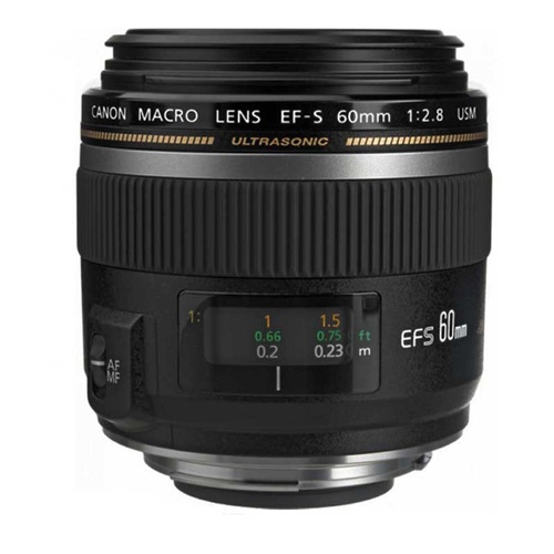 Ống kính Canon EF-S60mm f/2.8 Macro USM (Hàng chính hãng LBM)