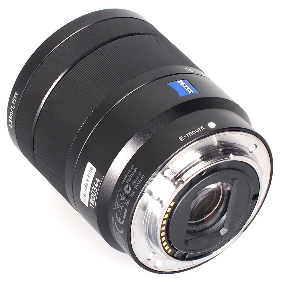 Ống kính Sony SEL1670Z