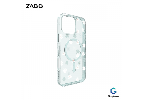 Ốp lưng iPhone 16 - ZAGG Milan Snap - Green Daisies - 702316373