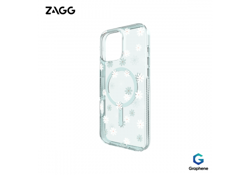 Ốp lưng iPhone 16 - ZAGG Milan Snap - Green Daisies - 702316373