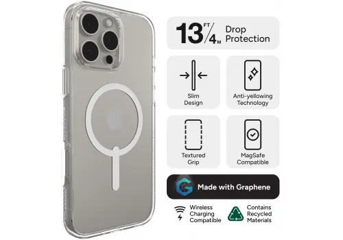 Ốp lưng iPhone 16 Pro Max - ZAGG Denali Snap KS - Black - 702315253