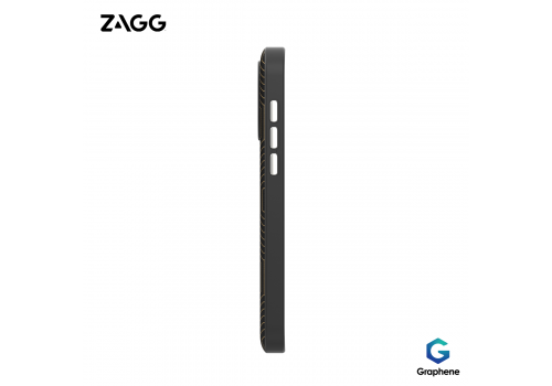 Ốp lưng iPhone 16 Pro Max - ZAGG London Snap - Black Hexagon - 702316404