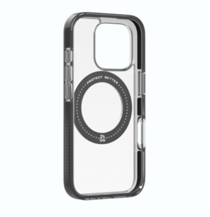 Ốp lưng iPhone 16 Pro Max - ZAGG Santa Cruz Snap RKS - Black - 702316336