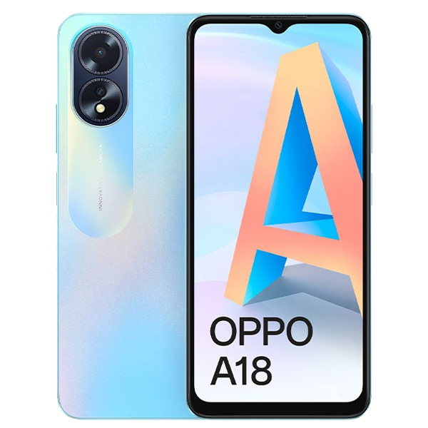 Điện thoại di động OPPO A18-128GB - CPH2591 Xanh