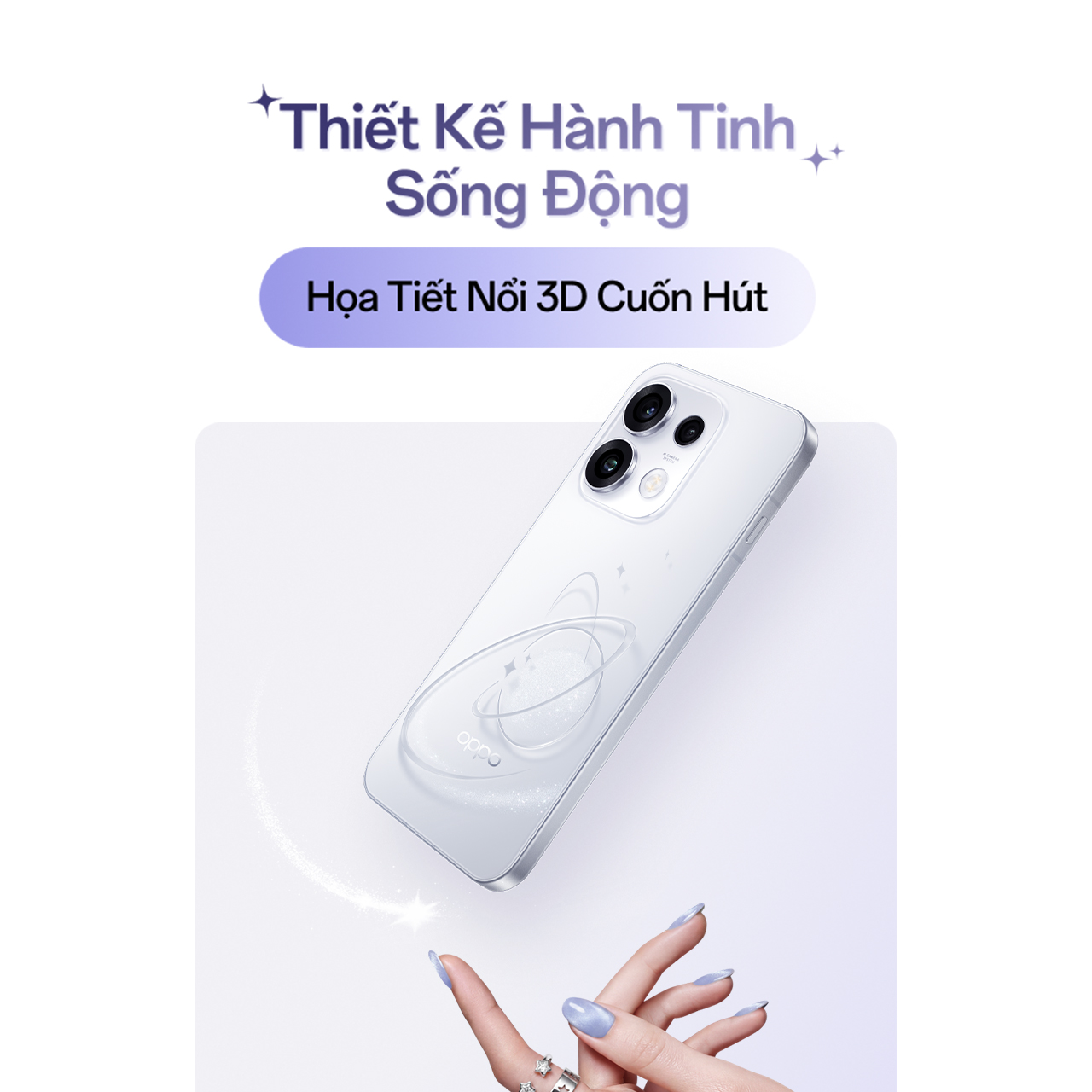 OPPO Reno16 F 5G 8GB+256GB CPH2859 Trắng