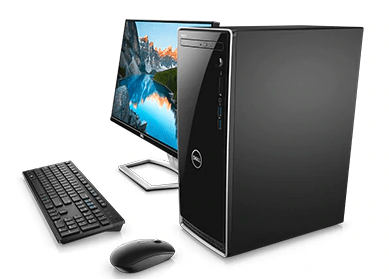 PC Dell Ins 3671(MTI37122W-8G-1T)i3-9100/8GB/1TB/Win10/K+M/Wifi ac,1YW
