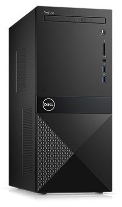 PC Dell Vos 3670(V3670E) i3-8100/4GB/1TB/DVDRW/Win10