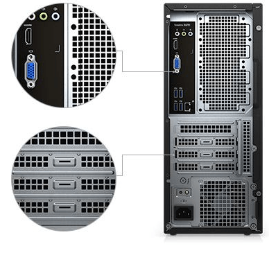 PC Dell Vos 3671(MTI70922-8G-1T) Core i7-9700