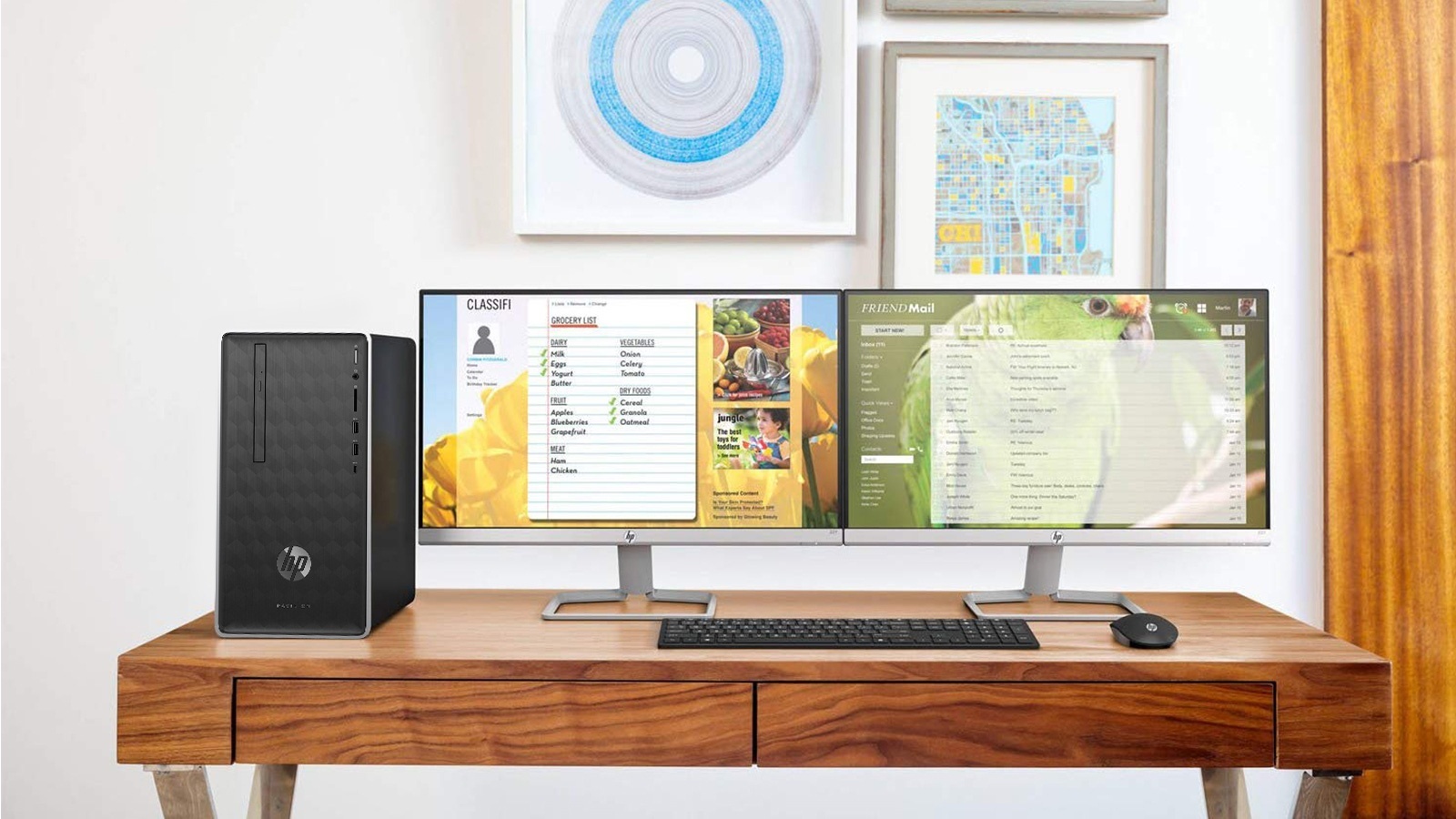 PC HP 590-p0118d(7KM17AA) i3-9100