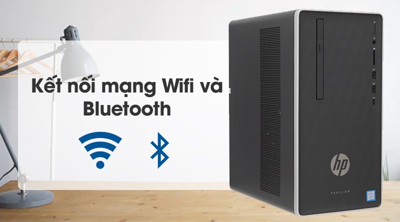 PC HP Pavilion 590-p0108d(6DV41AA) i3-9100/4GB/1TB/DVDRW/Win 10/Wifi ac