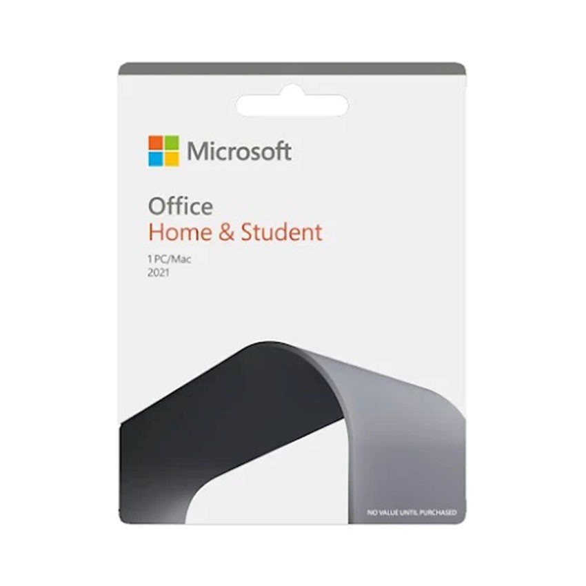 Phần mềm Microsoft Office Home and Student 2021 English APAC EM Medialess (79G-05387)