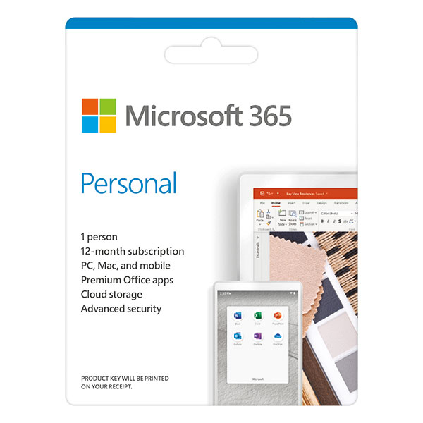 Phần mềm Office Microsoft 365 Personal ESD EP2-32313(1 user/5 thiết bị/ user/12 tháng)-key điện tử, tích hợp Copilot AI