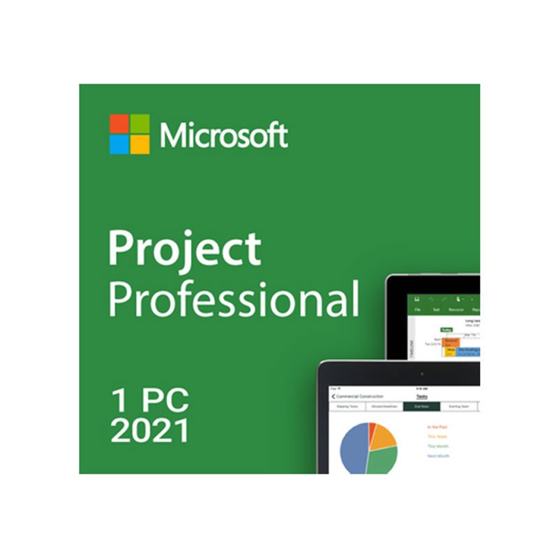 Phần mềm Microsoft Project Professional 2021 Online (H30-05939)