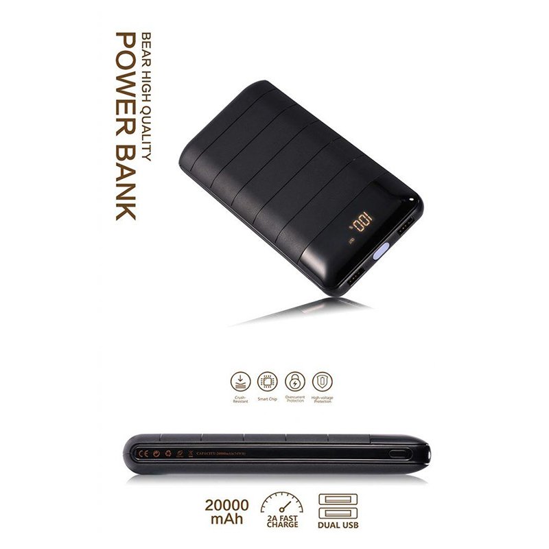 Pin dự phòng WK WP-026 Bear 20.000mAh