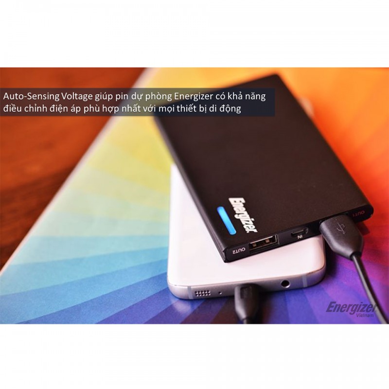 PIN DỰ PHÒNG 2 CỔNG ENERGIZER 4000MAH UE4003