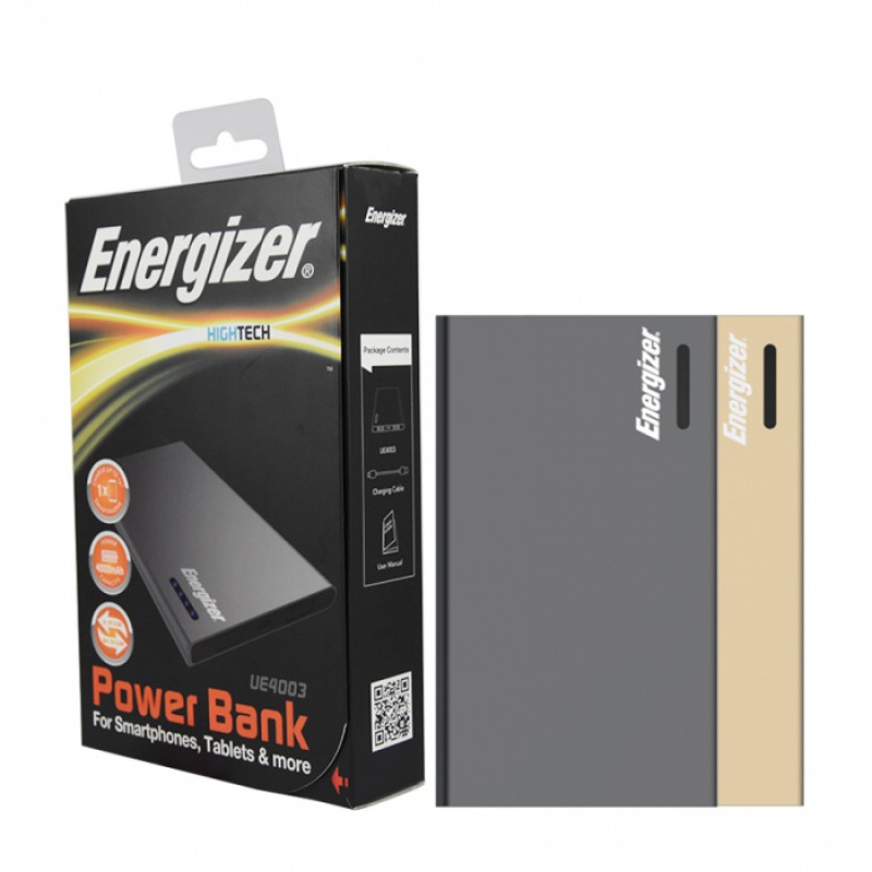 PIN DỰ PHÒNG 2 CỔNG ENERGIZER 4000MAH UE4003