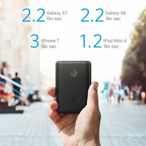 Pin Dự Phòng Anker PowerCore II 10000mAh - A1230