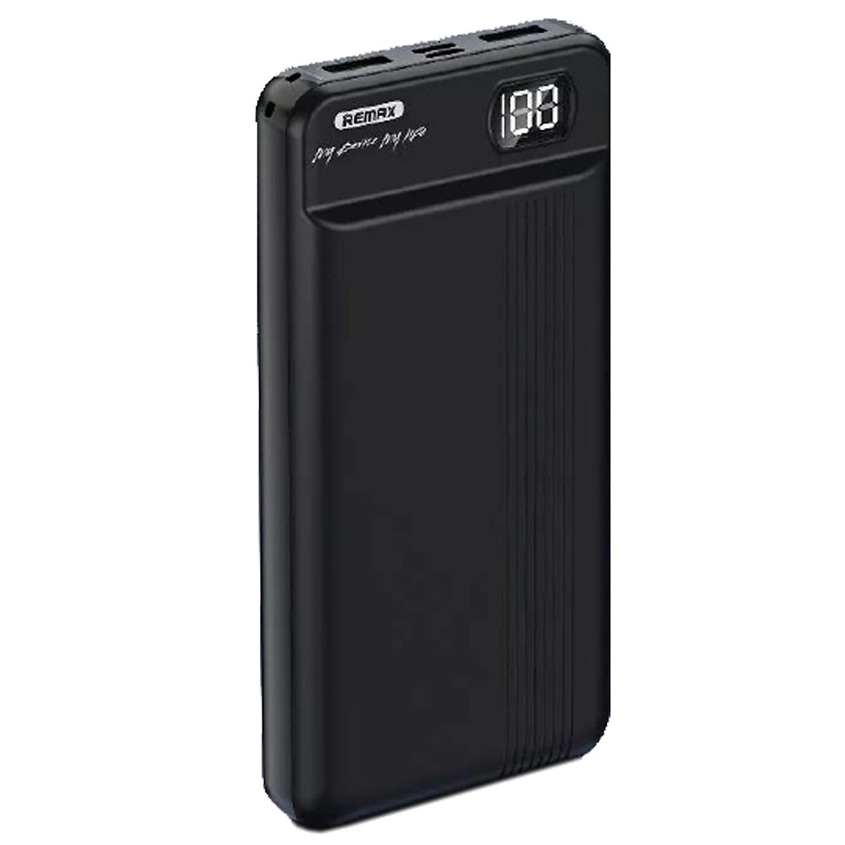Pin dự phòng Remax Fizi Series 2USB 20.000mAh RPP-106 (Black/ White)